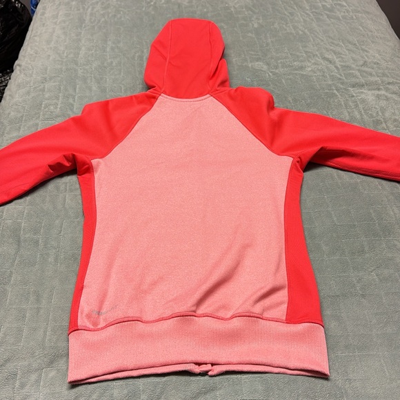Nike Therma-Fit Hooded Jacket, Zip Up, Hoodie, Red, Running, Size XS - Picture 2 of 8